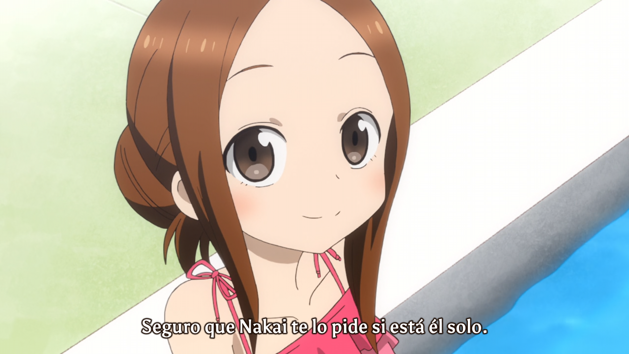 Karakai Jouzu no Takagi-san: Water Slide (Yoru no Kousen, Ñyuum)